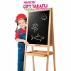 Nessiworld 2195 AYAKLI ÇİFT TARAFLI MANYETİK AHŞAP YAZI TAHTASI