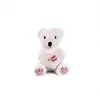 Nessiworld 5520 50 CM BEYAZ KALPLİ AYICIK