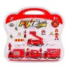 Nessiworld  995A-10 Çek Bırak İtfaiye Araç Oyun Seti -Birliktoys