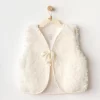 Nessiworld  Andywawa AC25254 Basic Bebe Yelek Ekru