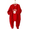 Nessiworld  Andywawa AC25332 Happy Newyear Kadife Bebek Tulum Red