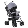 Nessiworld  Babyhope SA-7 Baston Puset Bebek Arabası - Kırçıllı Gri