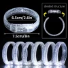 Nessiworld Beyaz-Gümüş Led Işıklı Baskı Yapılabilen Pilli Bileklik Bilezik 1,5 cm Genişlik