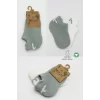 Nessiworld  Bistyle 2Li Sneakers Smile Penye Çorap BS20106 Nil Ekru