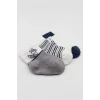 Nessiworld  Bistyle 3Lü Penye Soket Çorap BS10109 Gri