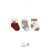 Nessiworld  Bistyle 3Lü Penye Soket Çorap BS10109 Kiremit