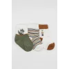 Nessiworld  Bistyle 3Lü Penye Soket Çorap BS10109 Nil
