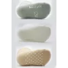 Nessiworld  Bistyle Basic Kaymaz Penye Soket Çorap 3Lü BS10106 Nil Ekru Bej