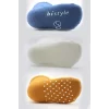 Nessiworld  Bistyle Basic Kaymaz Penye Soket Çorap 3Lü BS10107 İndigo Ekru Hardal