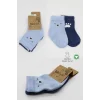 Nessiworld  Bistyle Bear Penye Soket Çorap 2Li BS10116 Mavi