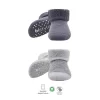 Nessiworld  Bistyle Çemberli Kaymaz Havlu Soket Çorap 2Li BS10503 Gri-Antrasit