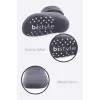 Nessiworld  Bistyle Çemberli Kaymaz Havlu Soket Çorap 2Li BS10503 Gri-Antrasit
