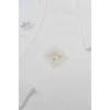 Nessiworld  Bistyle Organic Modal Flying Balloons Kruvaze Uzun Kol Body BS17121 Ekru