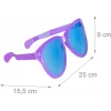 Nessiworld  Büyük Parti Gözlüğü Rengarenk 12 Adet 27x9 cm