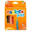 Nessiworld  Carioca Baby Jumbo Üçgen Kuru Boya Kalemi 10lu
