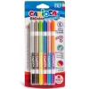 Nessiworld  Carioca Bicolor Süper Yıkanabilir Çift Uçlu Keçeli Boya Kalemi 6Lı 12 Renk