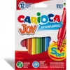 Nessiworld  Carioca Joy Süper Yıkanabilir Keçeli Boya Kalemi 12Li