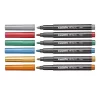 Nessiworld  Carioca Metalik Jumbo Keçeli Kalem 6Lı