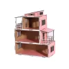 Nessiworld CCY00696 MEMO AHŞAP BEBEK EVİ NO 2