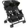 Nessiworld   Chicco Ohlala Twin İkiz Bebek Arabası Black Nigth