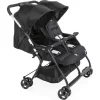 Nessiworld   Chicco Ohlala Twin İkiz Bebek Arabası Black Nigth