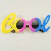 Nessiworld  Cool Yazılı Rengarenk Parti Gözlüğü 21x8 cm