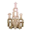 Nessiworld CS-8832 NATURAL AHŞAP BLOK 50 PARÇA
