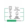 Nessiworld   Easy Clean Yüzey Temizlik Havlusu 100 Adet