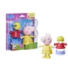Nessiworld  F8859 Peppa Pig ve Ailesi Kıyafetli Figür Seti +3 yaş