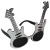 Nessiworld  Gümüş Renk Rockn Roll Gitar Şekilli Parti Gözlüğü 15x15 cm