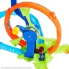 Nessiworld  JBX65 Hot Wheels Hızlı Fırlatma ve Döngü Parkuru Oyun Seti