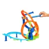 Nessiworld  JBX65 Hot Wheels Hızlı Fırlatma ve Döngü Parkuru Oyun Seti