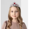 Nessiworld  Kalp Taşlı Kırmızı Renk Karlar Ülkesi Elsa Anna Frozen Tacı