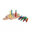 Nessiworld  KM5655 Ahşap Kirpi Bultak -Kumtoys