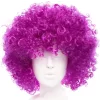 Nessiworld  Koyu Mor Renk Violet Afro Bonus Saç Peruk