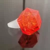 Nessiworld  Kristal Tasarımlı Led Glow Işıklı 3 Modlu Kırmızı Yüzük 3.5 x 5 cm