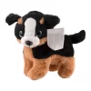Nessiworld  KZL-2309033 Havlayan Peluş Köpek -Kızılkaya Oyuncak