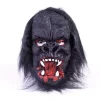 Nessiworld    Lateks Goril Maskesi Maymun Maskesi Et Maskesi Orangutan Siyah Saçlı 2 No