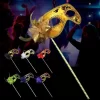 Nessiworld  Lüks Taşlı Saplı Maskeli Balo Maskesi Siyah Renk 35 cm