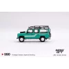 Nessiworld  Mini GT 1/64 Land Rover Defender 110 1985 County Station Wagon Trident Green