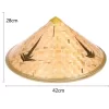 Nessiworld  Naturel Renk Cambodia Kamboçyalı Vietnam Şapkası PVC Hasır