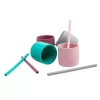 Nessiworld OiOi Silikon Pipet 4Lü Mavi Mix