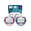 Nessiworld  Philips Avent Ultra Air Gece Emzik 6-18 Ay Kız