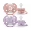 Nessiworld  Philips Avent Ultra Yumuşak Emzik 0-6 Ay Kız