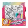 Nessiworld  Pretty Pinky Boyanabilir Desenli Unicorn Sırt Çantası