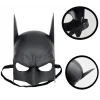 Nessiworld  Siyah Renk Çocuk Boy Arkadan Lastikli Batman Maskesi A Kalite  20x14 cm