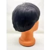 Nessiworld  Siyah Renk Kısa Kesim İçi Astarlı Erkek Peruğu