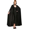 Nessiworld  Siyah Renk Yakalı Halloween Pelerini 120 cm
