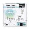 Nessiworld  Sleepy Bio Natural Bebek Bezi Gross Paket 4 Beden 100 Adet