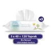 Nessiworld  Sleepy Bio Natural Islak Havlu Mendil 3x40 120 Yaprak